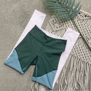 Outdoor Voices Colorblock 7/8 Leggings Size XS